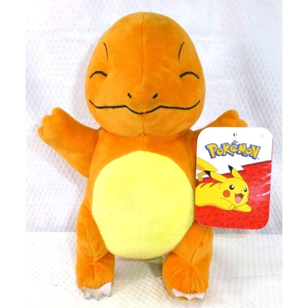Pokemon Charmander Plush Toy 8" Cute & Huggable Orange Stuffed Animal With Tags